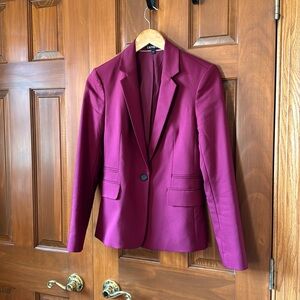 Express Burgundy Blazer - like NEW!